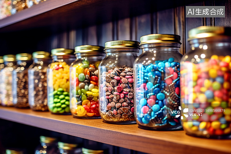 【AI数字艺术】配图：零食图片素材