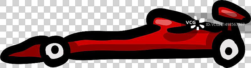 赛车手绘涂鸦图标图片素材