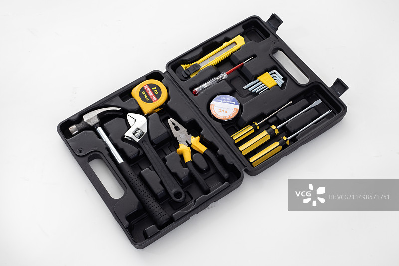 工具箱里的五金工具图片素材