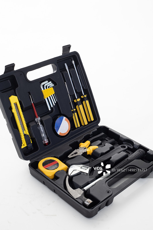 工具箱里的五金工具图片素材