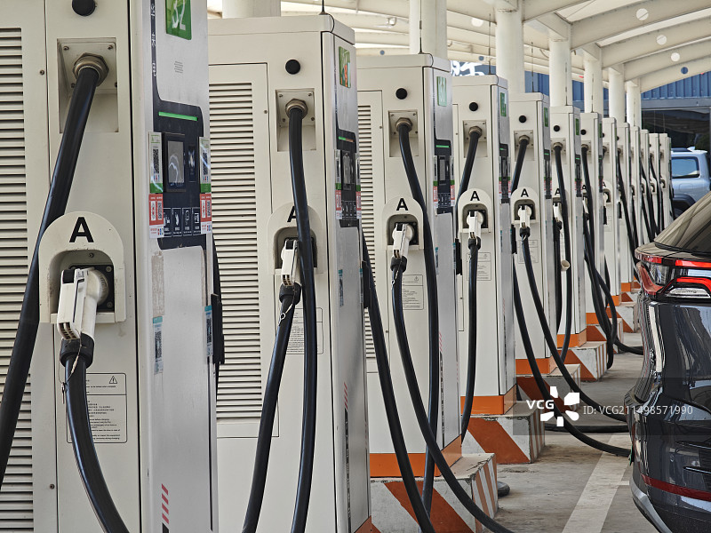 新能源充电桩图片素材