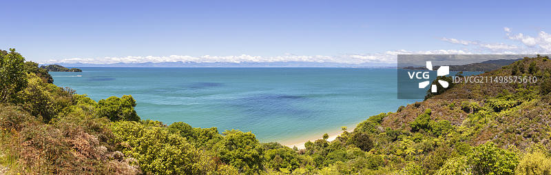 新西兰凯特里特里亚伯塔斯曼海岸步道吉尔伯特角图片素材