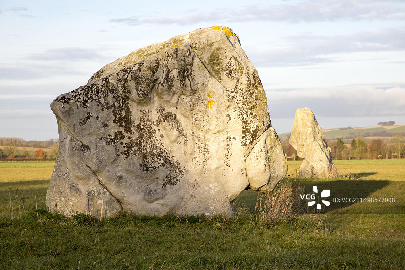 亚当和夏娃立石图片素材