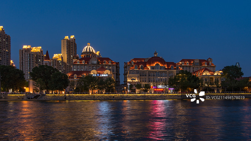 天津奥式风情区图片素材