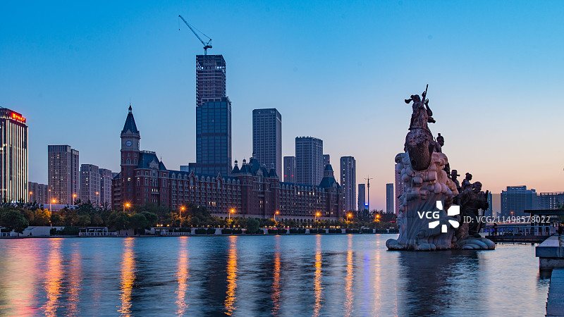 天津陈塘庄八仙过海图片素材