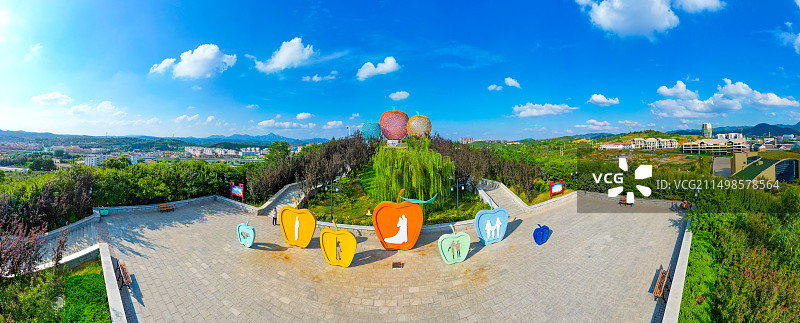栖霞苹果公园图片素材