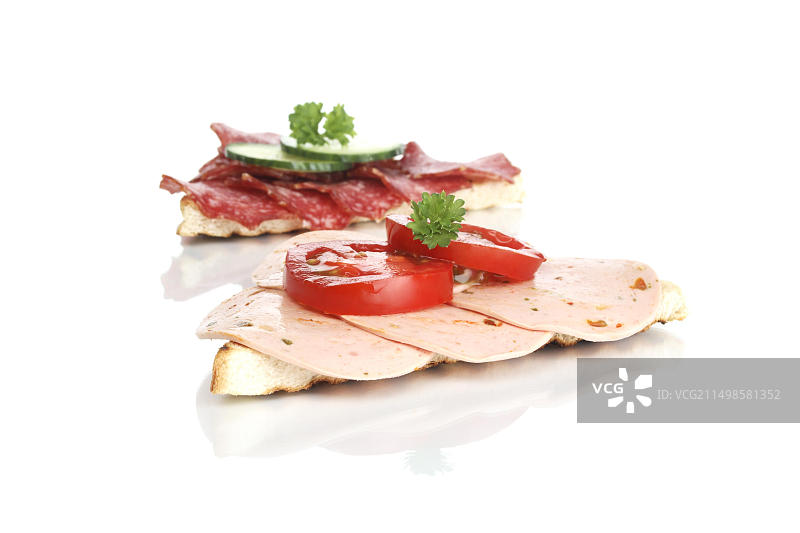 冷切三明治图片素材