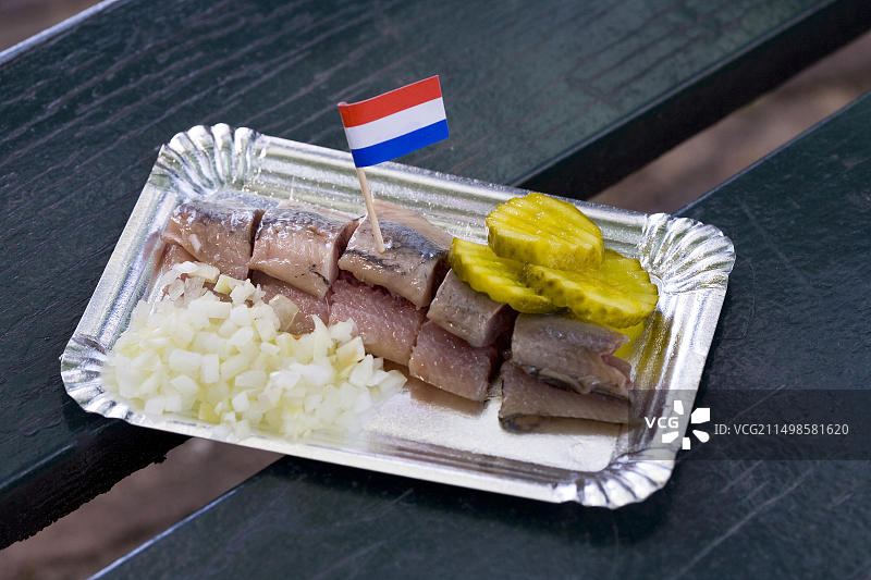 荷兰鲱鱼，阿姆斯特丹图片素材