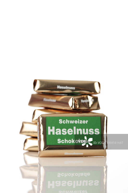 瑞士榛子巧克力图片素材