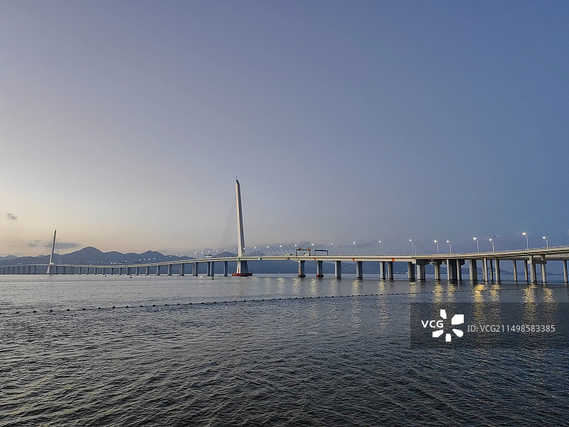 深圳湾大桥图片素材