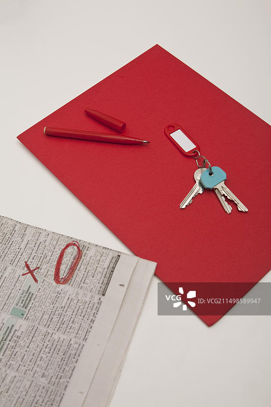 钥匙、分类广告、房屋搜索图片素材