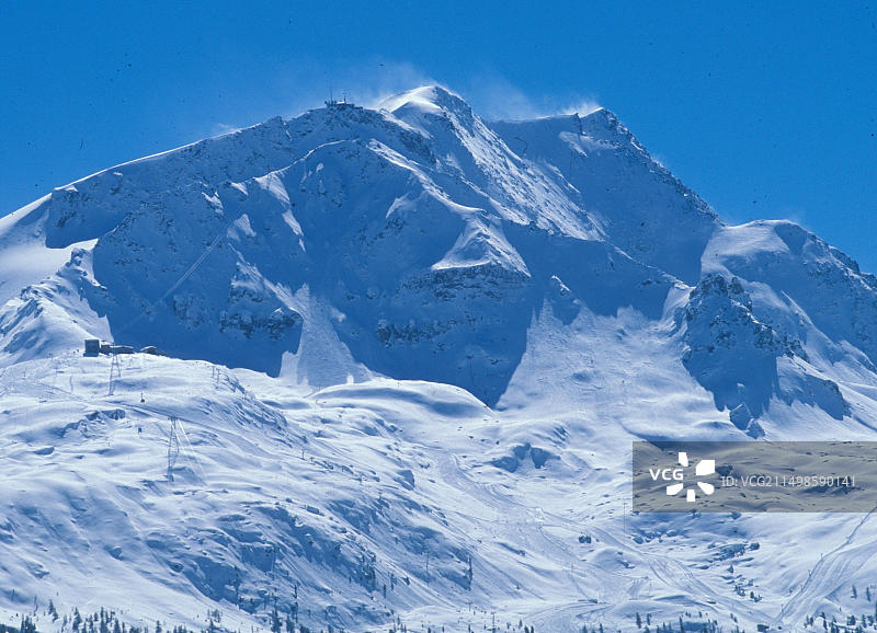 圣莫里茨科尔瓦奇峰 复古风格图片素材