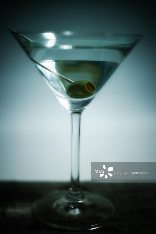 橄榄鸡尾酒图片素材
