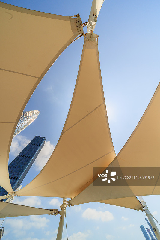 人才公园天幕图片素材