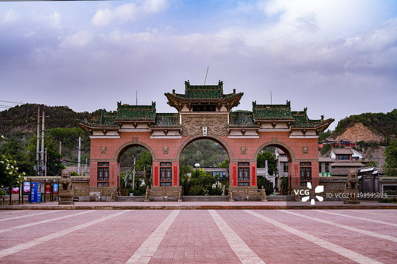 兰州市安宁区仁寿山生态文化旅游景区图片素材