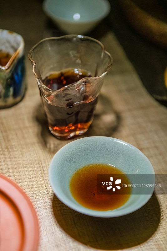 中国茶文化，喝茶图片素材