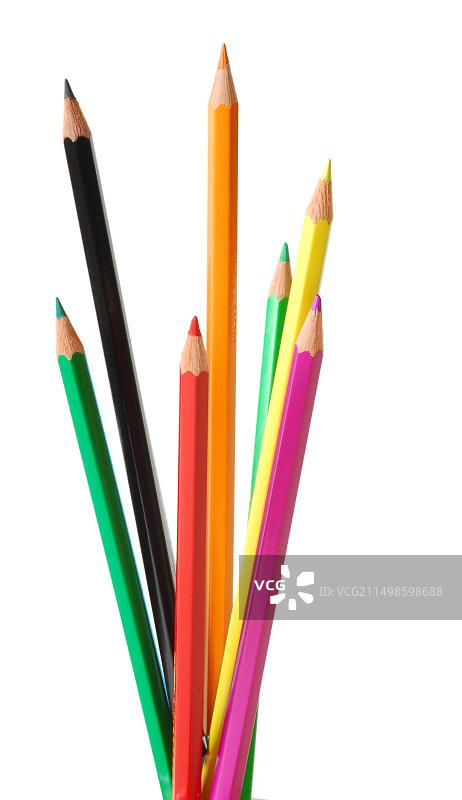 彩色铅笔图片素材