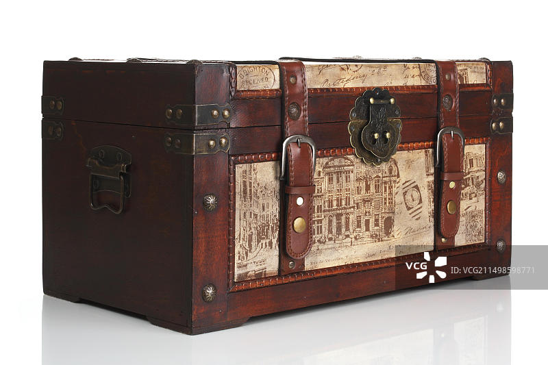 旧行李箱图片素材