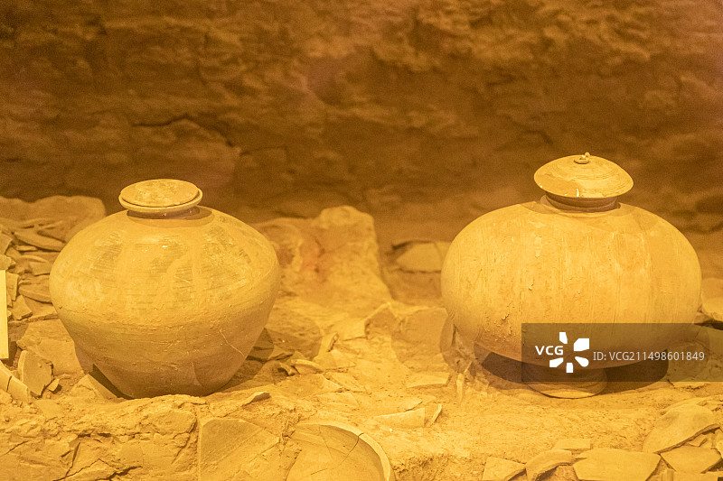 陕西西安汉景帝阳陵博物馆图片素材