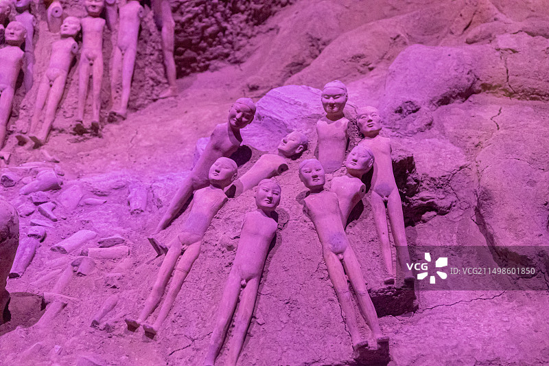 陕西西安汉景帝阳陵博物馆图片素材