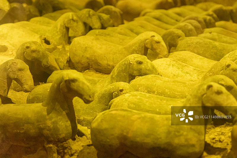 陕西西安汉景帝阳陵博物馆图片素材