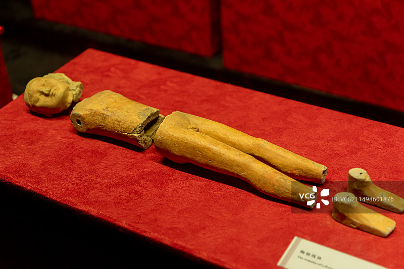 陕西西安汉景帝阳陵博物馆图片素材