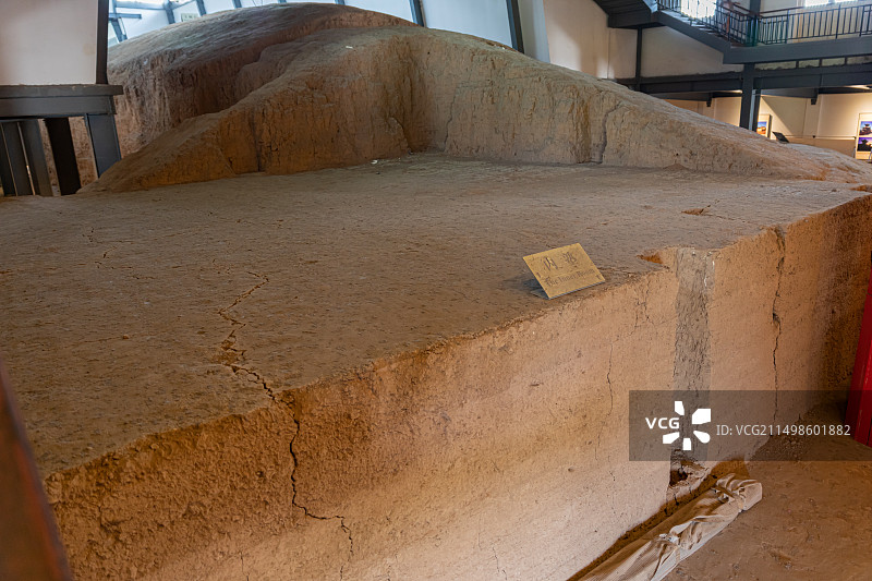 陕西西安汉景帝阳陵博物馆图片素材