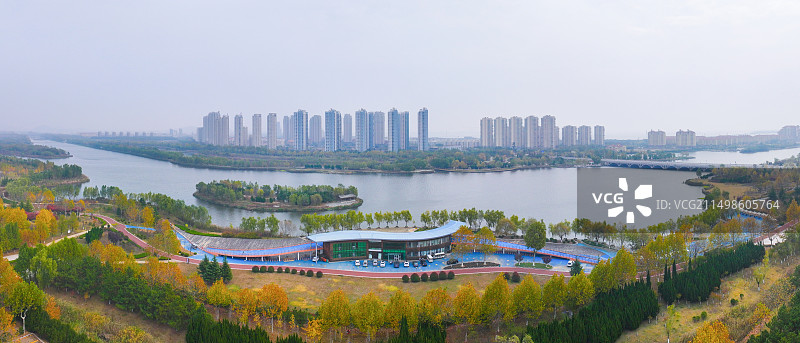 海阳城市风光健康主题公园图片素材