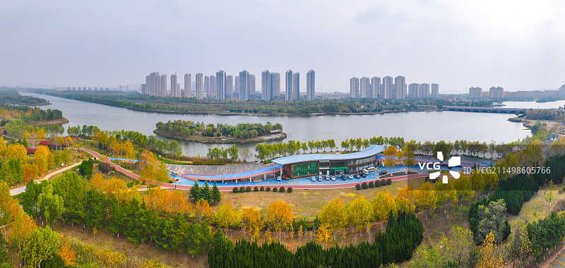 海阳城市风光健康主题公园图片素材