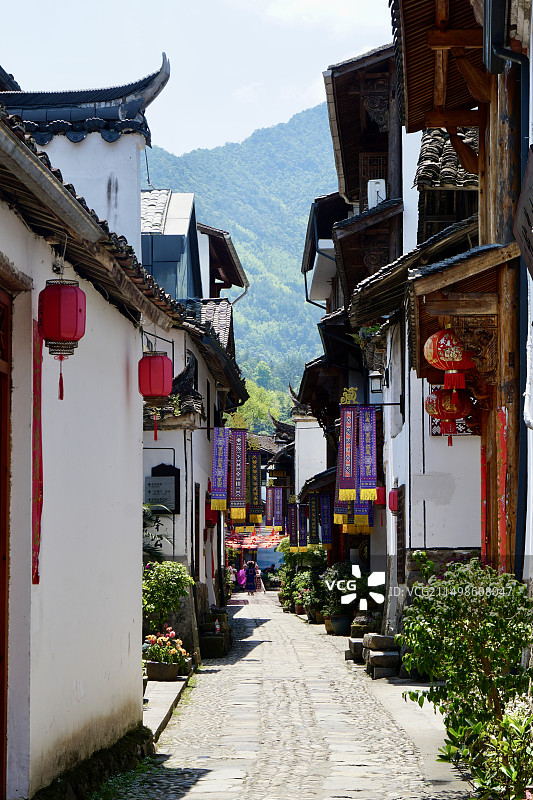 景宁中国畲乡之窗图片素材