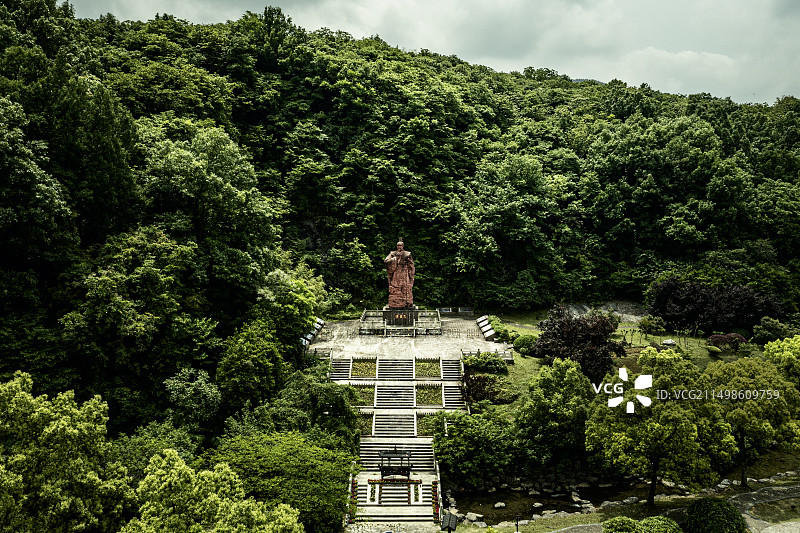 宜兴陶祖圣境-竹尖长廊图片素材
