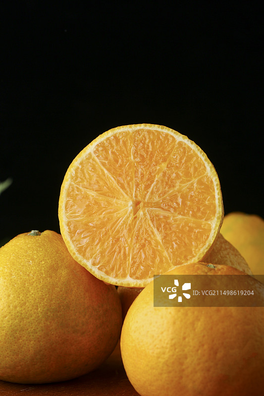 桔柚水果静物摄影图片素材