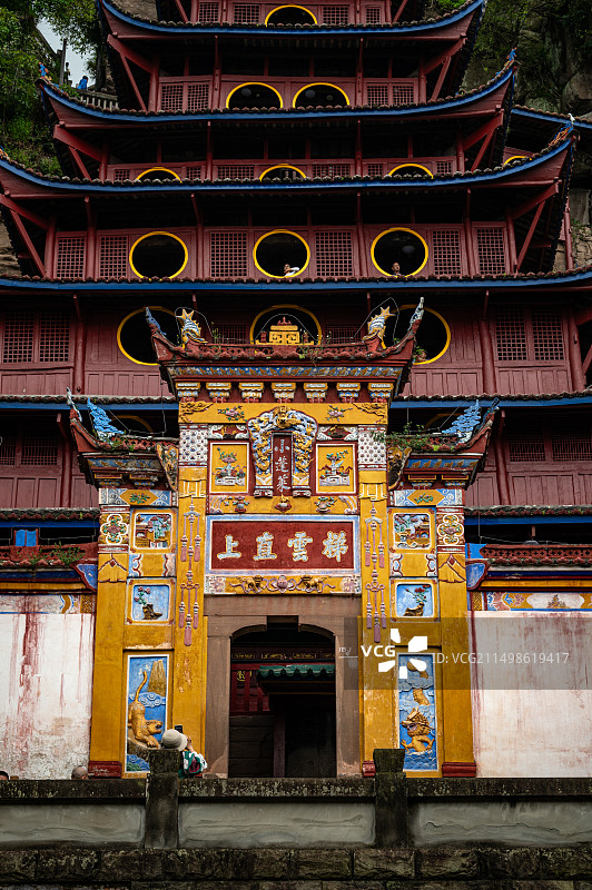 石宝寨图片素材