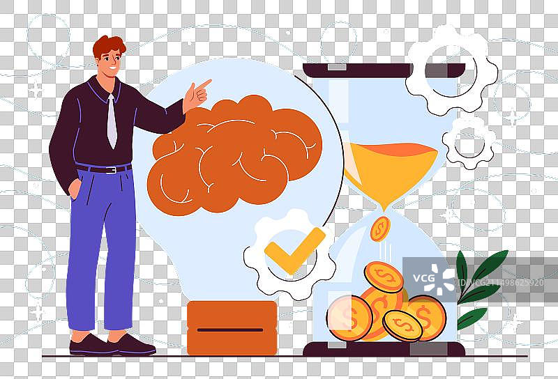 创新与投资理念，男人图片素材