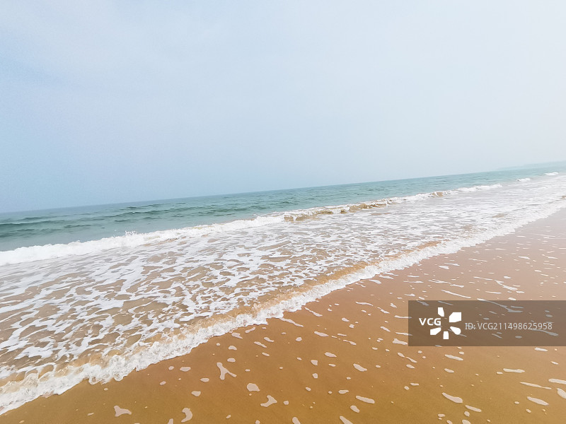 日照海边万平口图片素材