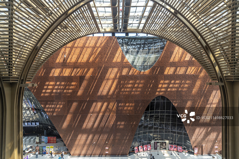 天津滨海文化中心 滨海科技馆图片素材