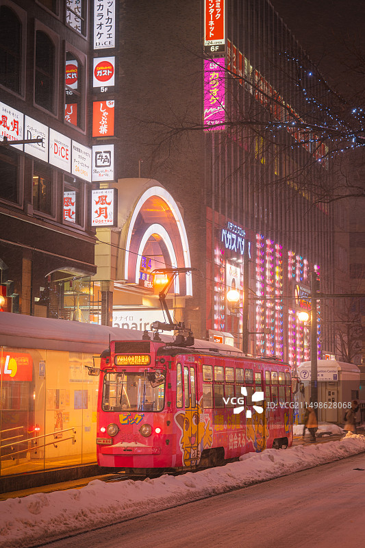 狸小路商业街图片素材