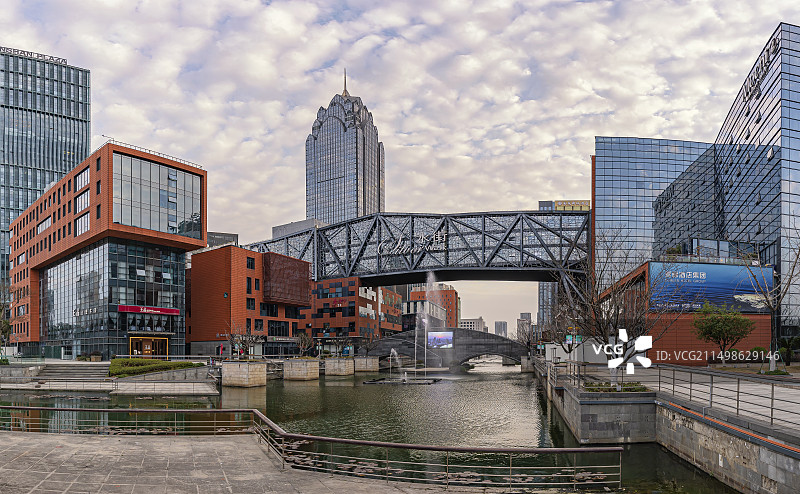 宁波鄞州南部商务区图片素材