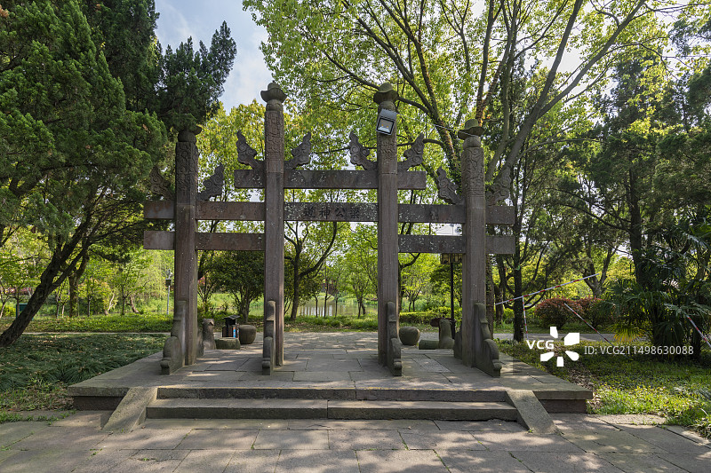 宁波梁祝文化公园图片素材