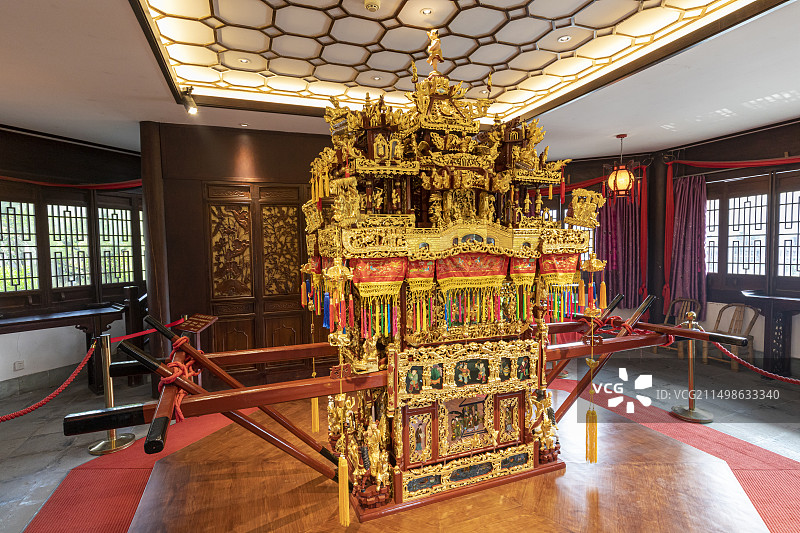 宁波婚俗万工轿图片素材