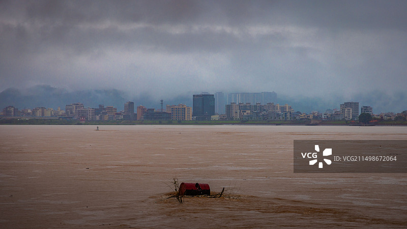 雨季潮州韩江水图片素材