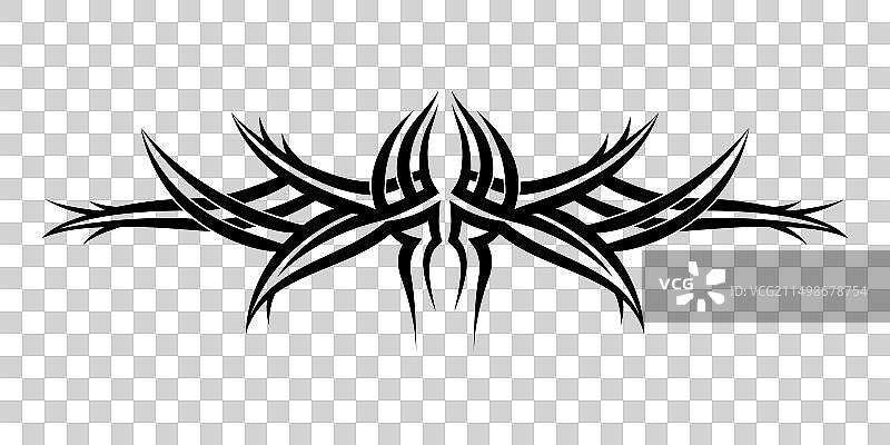 部落风格纹身设计图片素材