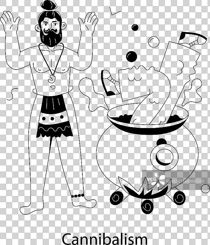 同类相食图片素材