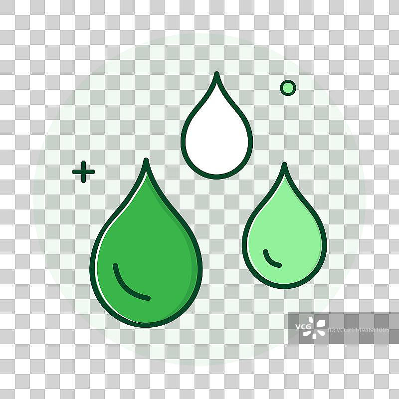 突出显示的水净化图标图片素材