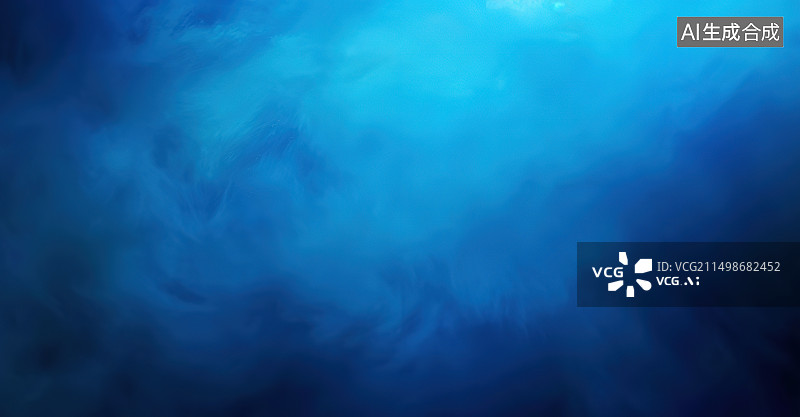 【AI数字艺术】蓝色抽象背景的全帧拍摄图片素材