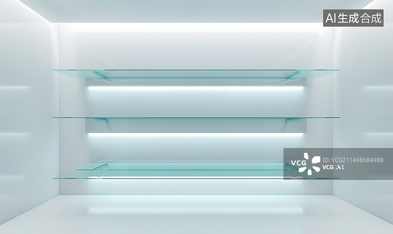 【AI数字艺术】现代城市建筑内部空间图片素材