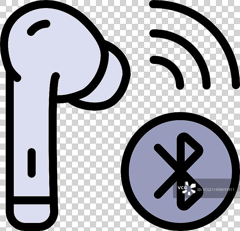 无线耳机图标图片素材