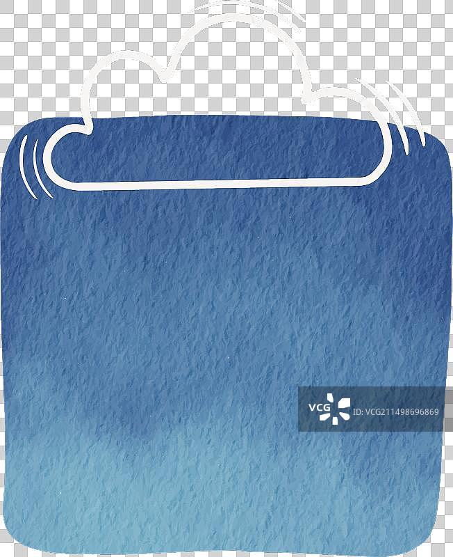 带蓝天banner的抽象涂鸦云图片素材