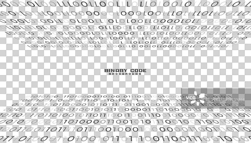 零和一二进制数字系统白色背景图片素材