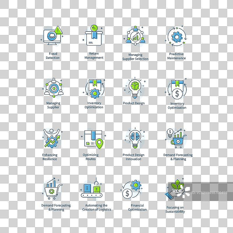 生成式AI驱动的供应链图片素材